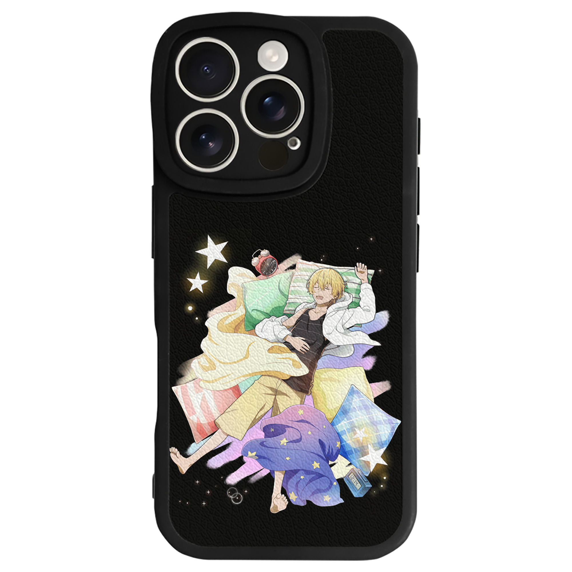 （画像用） 文豪ストレイドッグス Bungo Stray Dogs 【iPhone 16シリーズ対応】シリコンスマホケース（レザー調） 材質：シリコン
